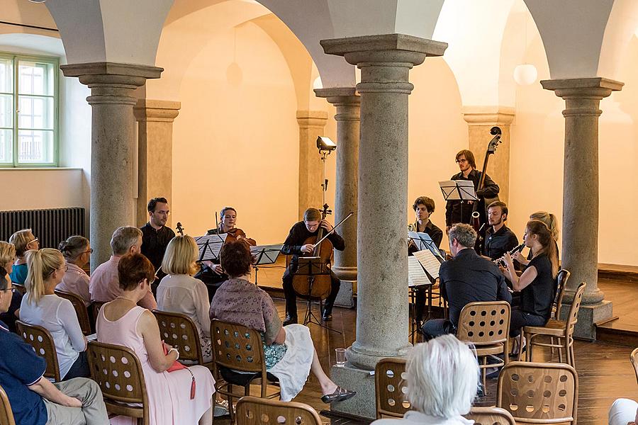 Akademie für Kammermusik - Tomáš Jamník (cello), Oto Reiprich (flute), 5.7.2017, Kammermusikfestival Český Krumlov