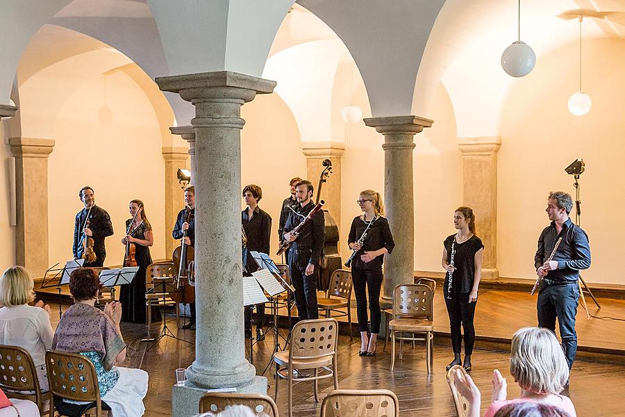 Akademie für Kammermusik - Tomáš Jamník (cello), Oto Reiprich (flute), 5.7.2017, Kammermusikfestival Český Krumlov