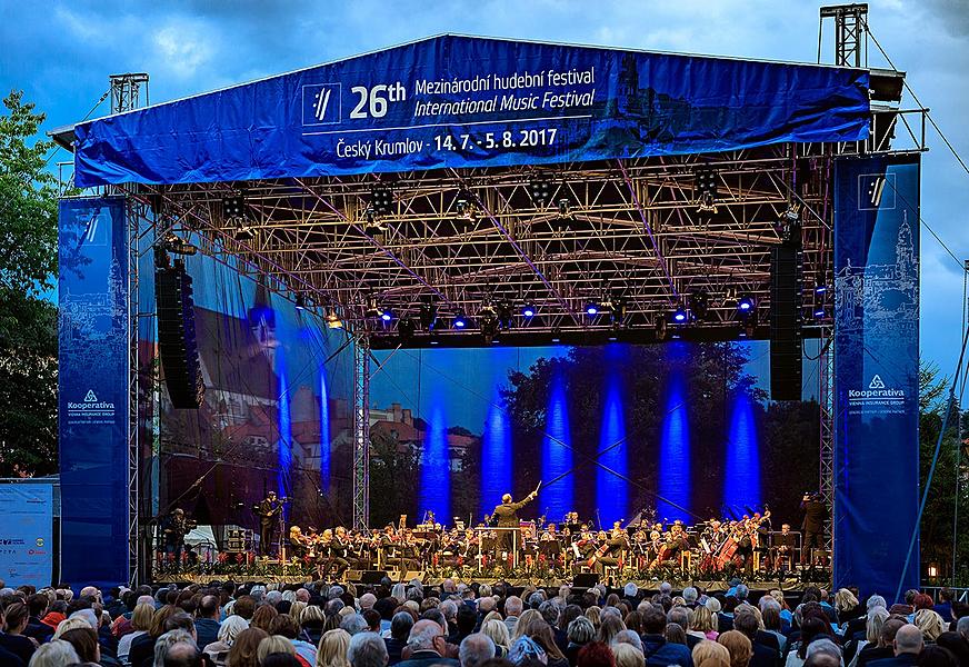 Angela Gheorghiu /soprano/ and Ramón Vargas /tenor/, PKF – Prague Philharmonia, Leoš Svárovský /conductor/, 14.7.2017, 26. Internationales Musikfestival Český Krumlov 2017