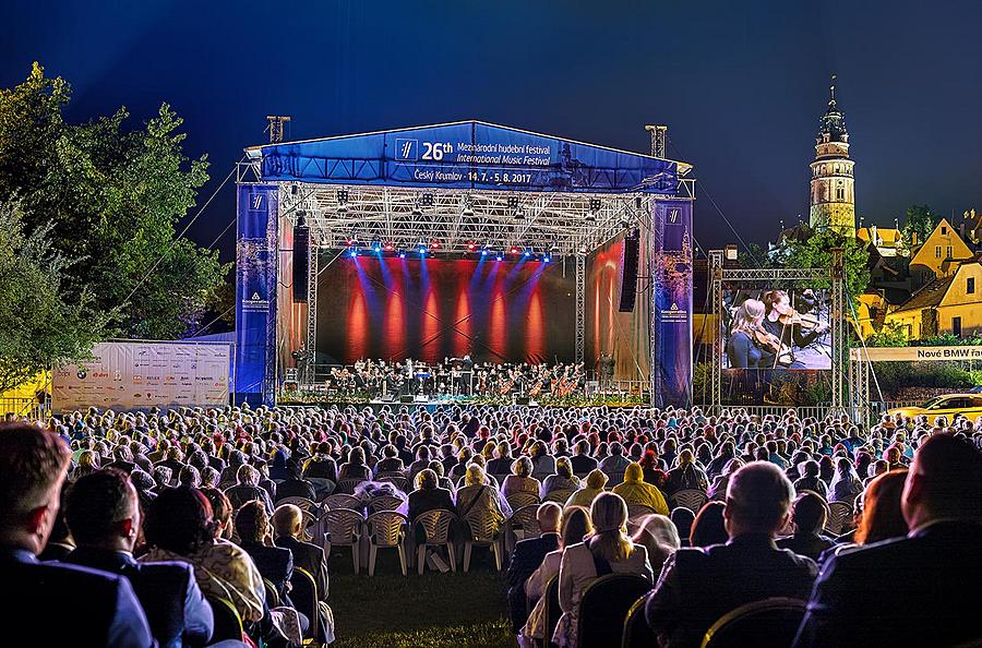 Angela Gheorghiu /soprán/ a Ramón Vargas /tenor/, PKF – Prague Philharmonia, Leoš Svárovský /dirigent/, 14.7.2017, 26. Mezinárodní hudební festival Český Krumlov 2017