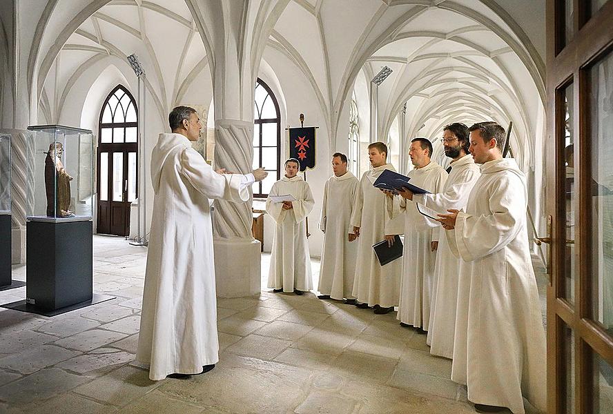 Schola Gregoriana Pragensis, 16.7.2017, 26. Mezinárodní hudební festival Český Krumlov 2017