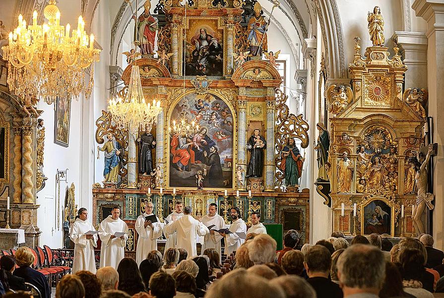 Schola Gregoriana Pragensis, 16.7.2017, 26. Internationales Musikfestival Český Krumlov 2017