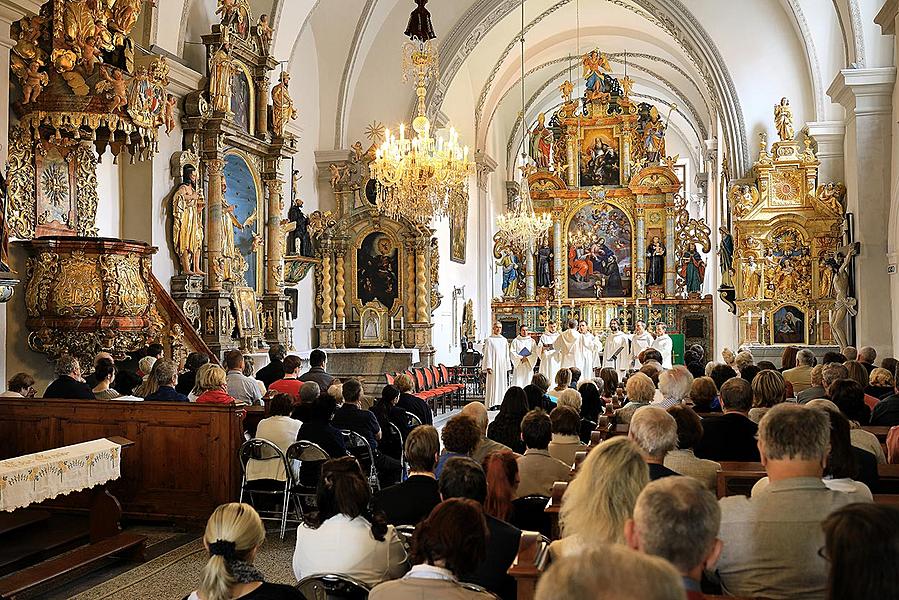 Schola Gregoriana Pragensis, 16.7.2017, 26. Internationales Musikfestival Český Krumlov 2017