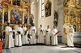 Schola Gregoriana Pragensis, 16.7.2017, 26th International Music Festival Český Krumlov 2017, source: Auviex s.r.o., photo by: Libor Sváček