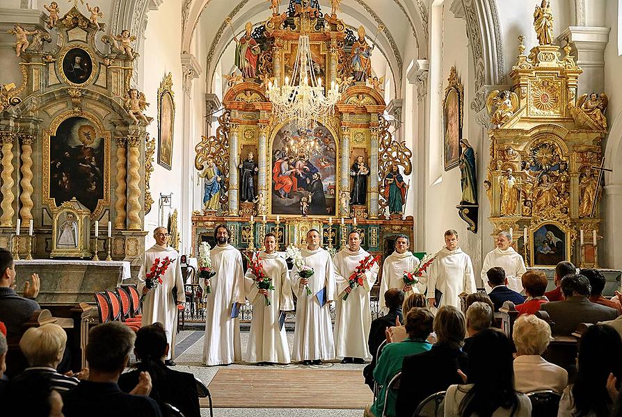 Schola Gregoriana Pragensis, 16.7.2017, 26. Internationales Musikfestival Český Krumlov 2017