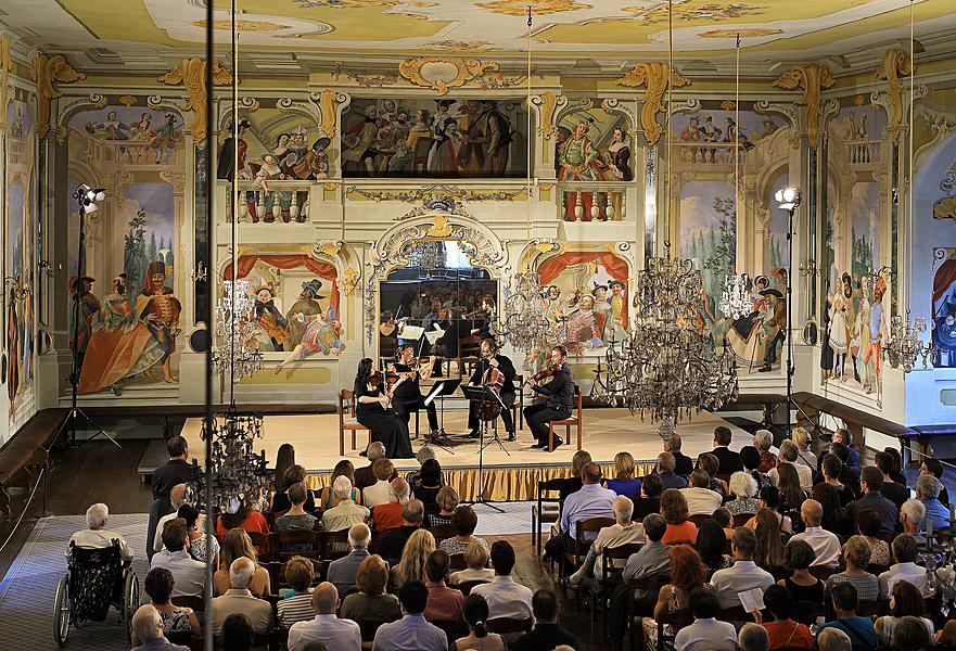 Škampa Quartet, 18.7.2017, 26. Internationales Musikfestival Český Krumlov 2017