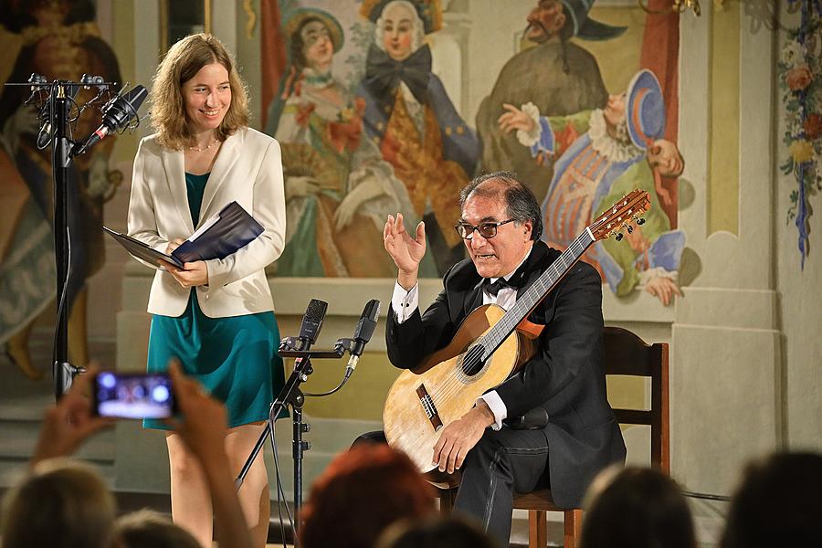 Jesús Castro Balbi /kytara/, 19.7.2017, 26. Mezinárodní hudební festival Český Krumlov 2017