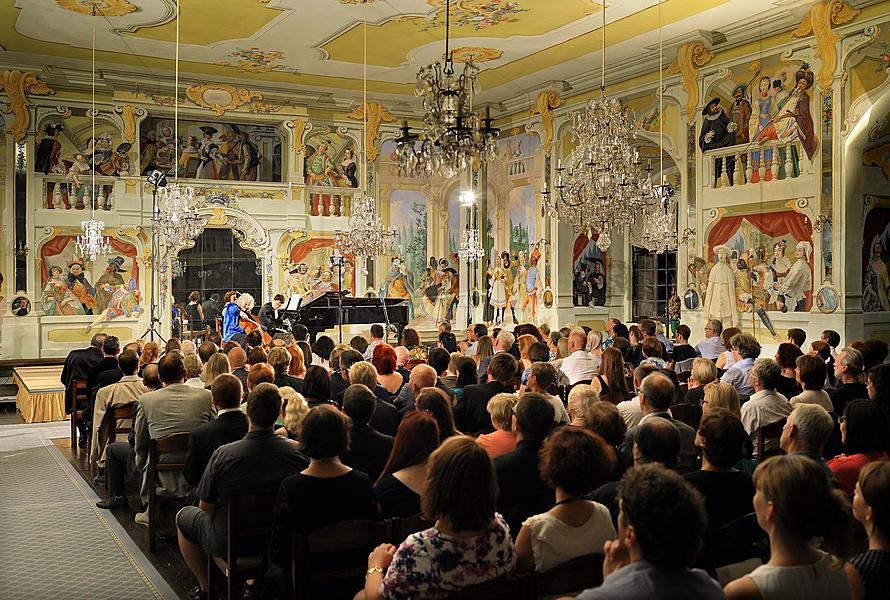 Mischa Maisky /cello/ a Shiran Wang /piano/, 20.7.2017, 26th International Music Festival Český Krumlov 2017