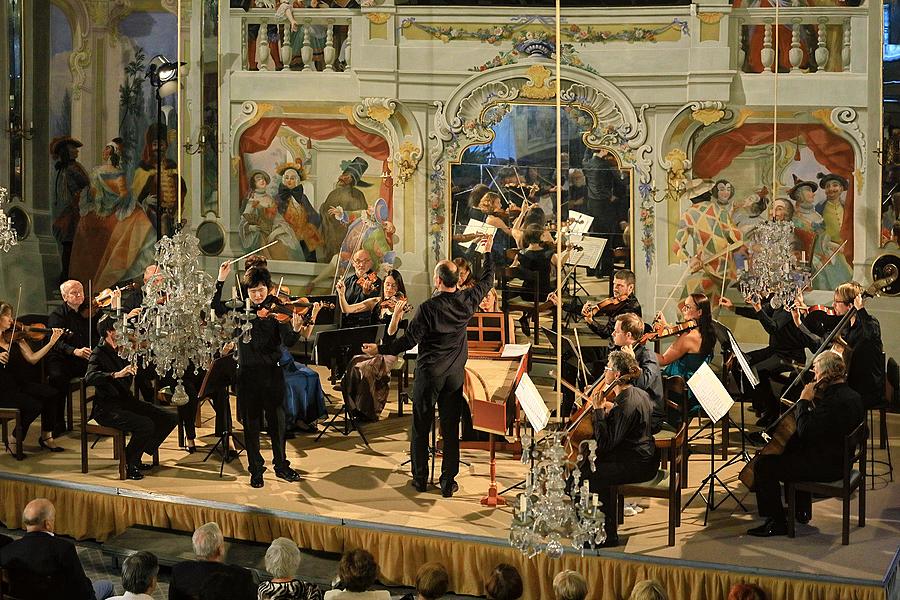 Da Yoon You /housle/, Jihočeská filharmonie, Jan Talich /dirigent/, 25.7.2017, 26. Mezinárodní hudební festival Český Krumlov 2017