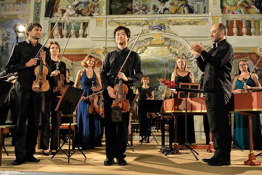 Da Yoon You /violin/, South Czech Philharmonic, Jan Talich /conductor/, 25.7.2017, 26th International Music Festival Český Krumlov 2017