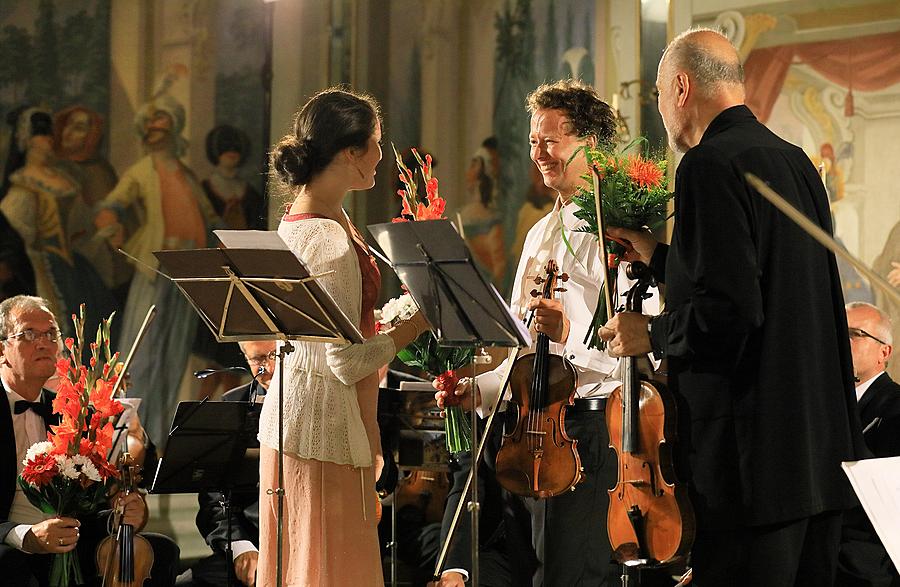 Bohuslav Matoušek /violin, viola/, Jakub Junek /violin/, Virtuosi Pragenses, 27.7.2017, 26. Internationales Musikfestival Český Krumlov 2017