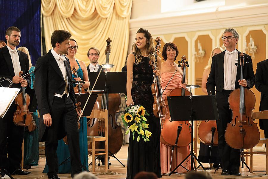 Julian Rachlin /violin, conductor/ and Sarah McElravy /viola/, South Czech Philharmonic, 28.7.2017, 26. Internationales Musikfestival Český Krumlov 2017