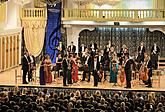 Julian Rachlin /violin, conductor/ and Sarah McElravy /viola/, South Czech Philharmonic, 28.7.2017, 26th International Music Festival Český Krumlov 2017, source: Auviex s.r.o., photo by: Libor Sváček