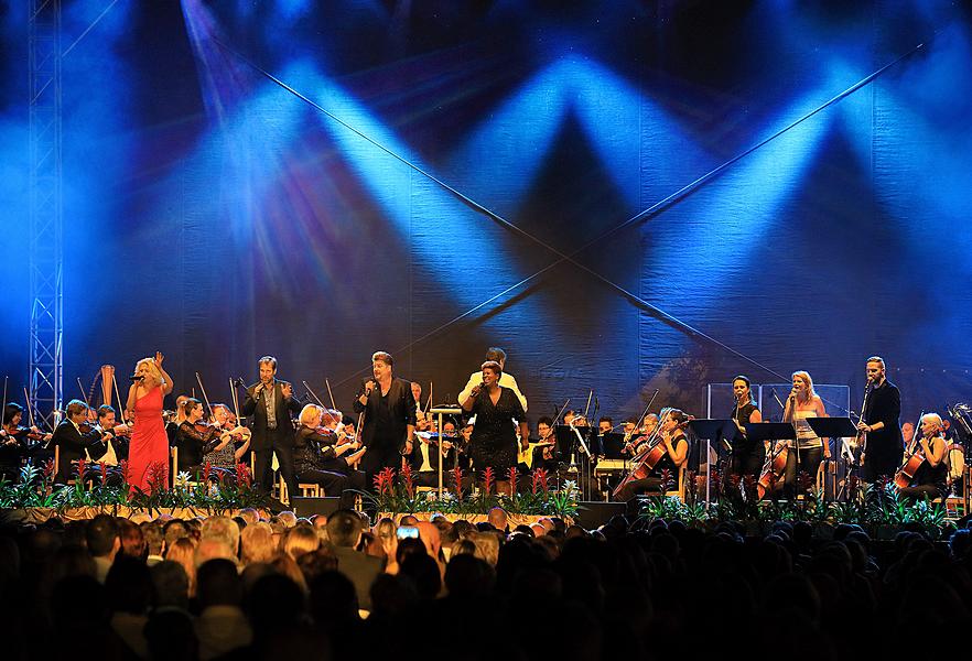 „Bravo Broadway“ /muzikálový večer/, Severočeská filharmonie Teplice, Randall Craig Fleischer /dirigent/, 29.7.2017, 26. Mezinárodní hudební festival Český Krumlov 2017