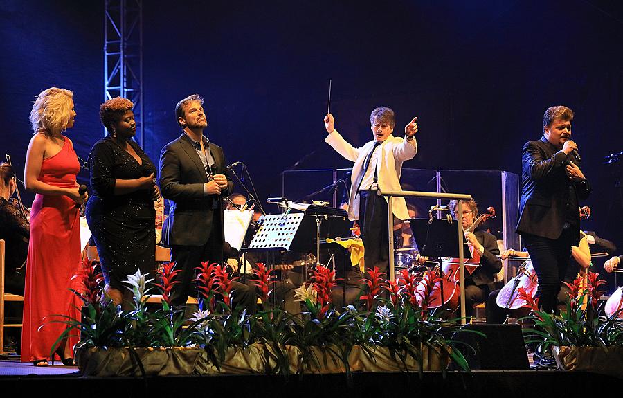 „Bravo Broadway“ /muzikálový večer/, Severočeská filharmonie Teplice, Randall Craig Fleischer /dirigent/, 29.7.2017, 26. Mezinárodní hudební festival Český Krumlov 2017