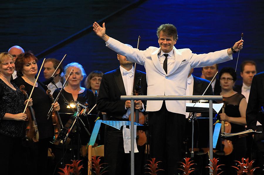 „Bravo Broadway“ /muzikálový večer/, Severočeská filharmonie Teplice, Randall Craig Fleischer /dirigent/, 29.7.2017, 26. Mezinárodní hudební festival Český Krumlov 2017