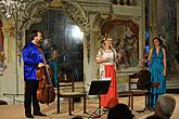 Petr Nouzovský /cello/ and Miriam Rodriguez Brüllová /guitar/, 1.8.2017, 26th International Music Festival Český Krumlov 2017, source: Auviex s.r.o., photo by: Libor Sváček