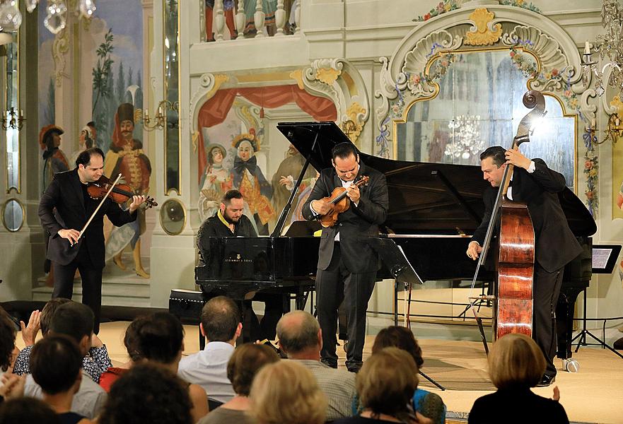 Marcela Cerno /soprano/, Daniel Serafin /baritone/ and Janoska Ensemble, 3.8.2017, 26th International Music Festival Český Krumlov 2017