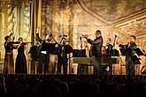 Noc barokních mistrů - Marek Zvolánek /trubka/ a Barocco sempre giovane, 5.8.2017, 26. Mezinárodní hudební festival Český Krumlov 2017, zdroj: Auviex s.r.o., foto: Libor Sváček