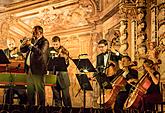 A Night of Baroque Masters - Marek Zvolánek /trumpet/ a Barocco sempre giovane, 5.8.2017, 26. Internationales Musikfestival Český Krumlov 2017, Quelle: Auviex s.r.o., Foto: Libor Sváček