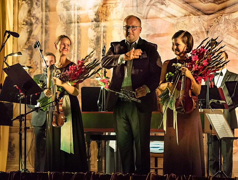 Noc barokních mistrů - Marek Zvolánek /trubka/ a Barocco sempre giovane, 5.8.2017, 26. Mezinárodní hudební festival Český Krumlov 2017