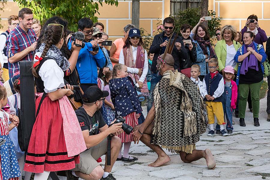 St.-Wenzels-Fest und Internationales Folklorefestival 2017 in Český Krumlov, Freitag 29. September 2017