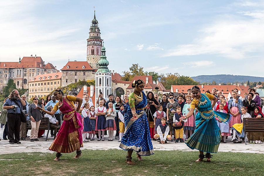 St.-Wenzels-Fest und Internationales Folklorefestival 2017 in Český Krumlov, Freitag 29. September 2017