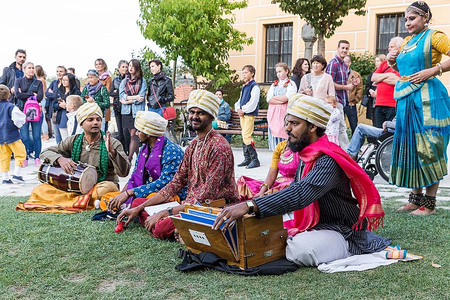 St.-Wenzels-Fest und Internationales Folklorefestival 2017 in Český Krumlov, Freitag 29. September 2017