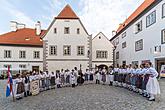 Svatováclavské slavnosti a Mezinárodní folklórní festival 2017 v Českém Krumlově, pátek 29. září 2017, foto: Lubor Mrázek