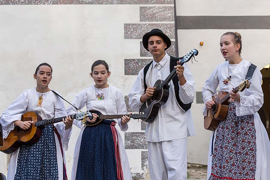 St.-Wenzels-Fest und Internationales Folklorefestival 2017 in Český Krumlov, Freitag 29. September 2017