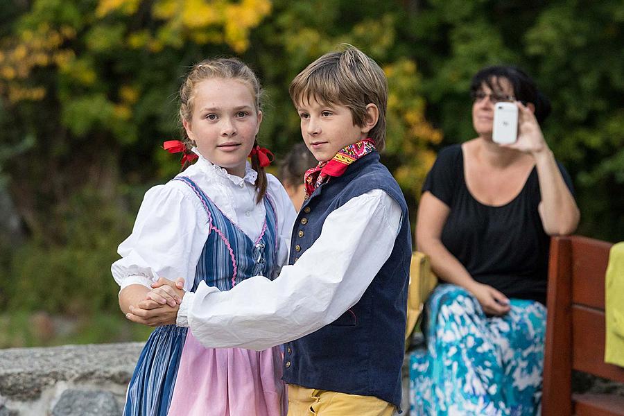 St.-Wenzels-Fest und Internationales Folklorefestival 2017 in Český Krumlov, Freitag 29. September 2017