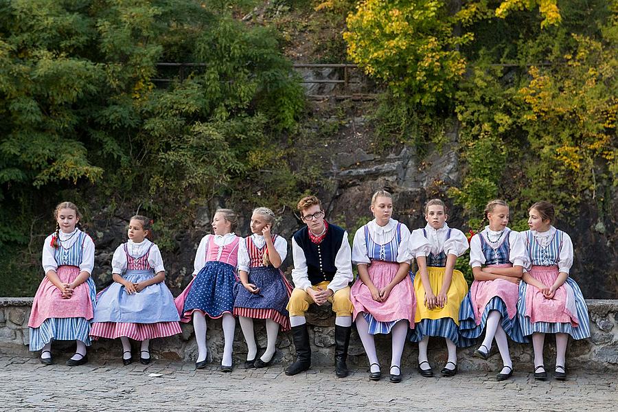 St.-Wenzels-Fest und Internationales Folklorefestival 2017 in Český Krumlov, Freitag 29. September 2017