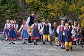 Svatováclavské slavnosti a Mezinárodní folklórní festival 2017 v Českém Krumlově, pátek 29. září 2017, foto: Lubor Mrázek