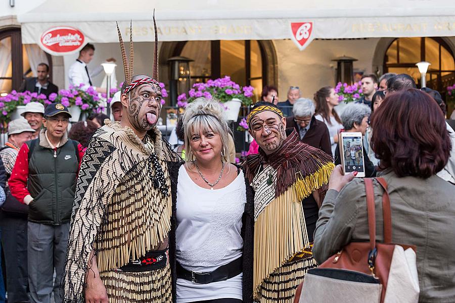 St.-Wenzels-Fest und Internationales Folklorefestival 2017 in Český Krumlov, Freitag 29. September 2017