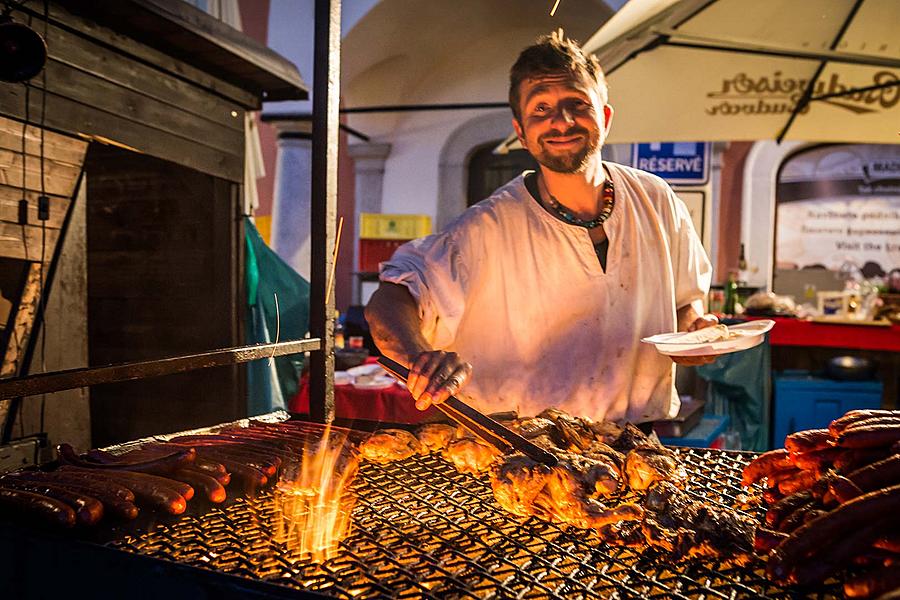 St.-Wenzels-Fest und Internationales Folklorefestival 2017 in Český Krumlov, Freitag 29. September 2017