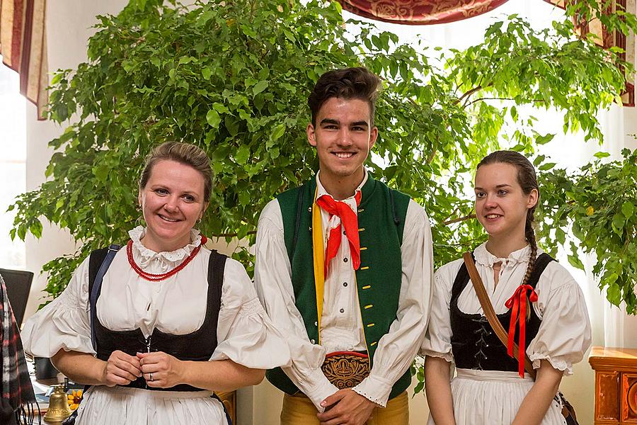 St.-Wenzels-Fest und Internationales Folklorefestival 2017 in Český Krumlov, Samstag 30. September 2017