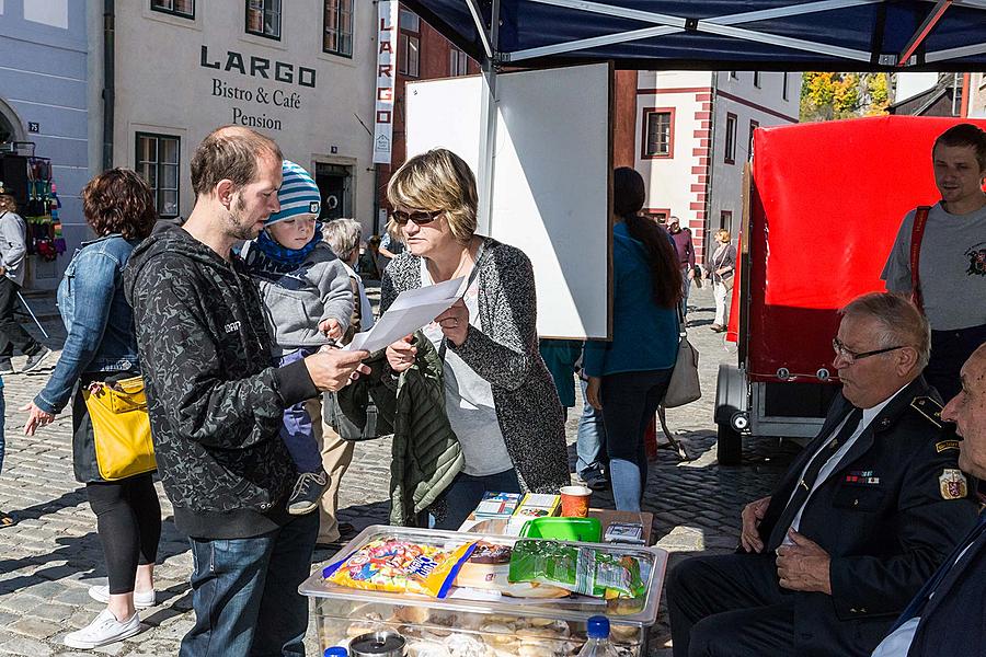 St.-Wenzels-Fest und Internationales Folklorefestival 2017 in Český Krumlov, Samstag 30. September 2017