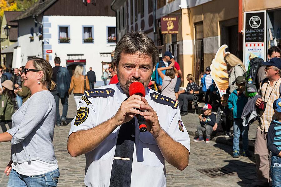 St.-Wenzels-Fest und Internationales Folklorefestival 2017 in Český Krumlov, Samstag 30. September 2017