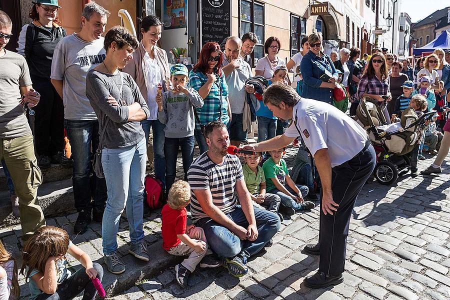 St.-Wenzels-Fest und Internationales Folklorefestival 2017 in Český Krumlov, Samstag 30. September 2017