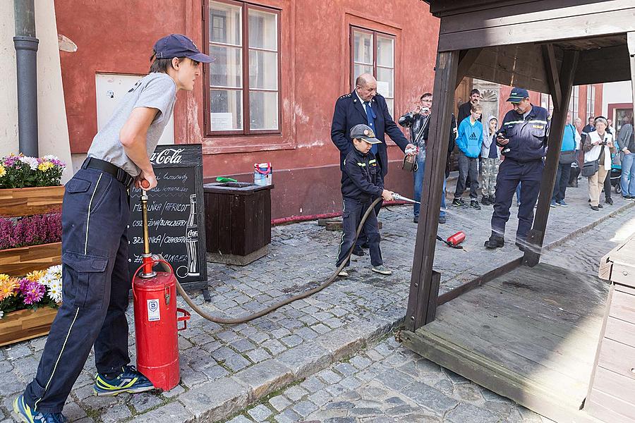 St.-Wenzels-Fest und Internationales Folklorefestival 2017 in Český Krumlov, Samstag 30. September 2017