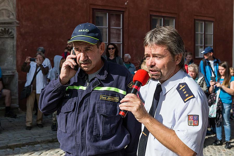 St.-Wenzels-Fest und Internationales Folklorefestival 2017 in Český Krumlov, Samstag 30. September 2017