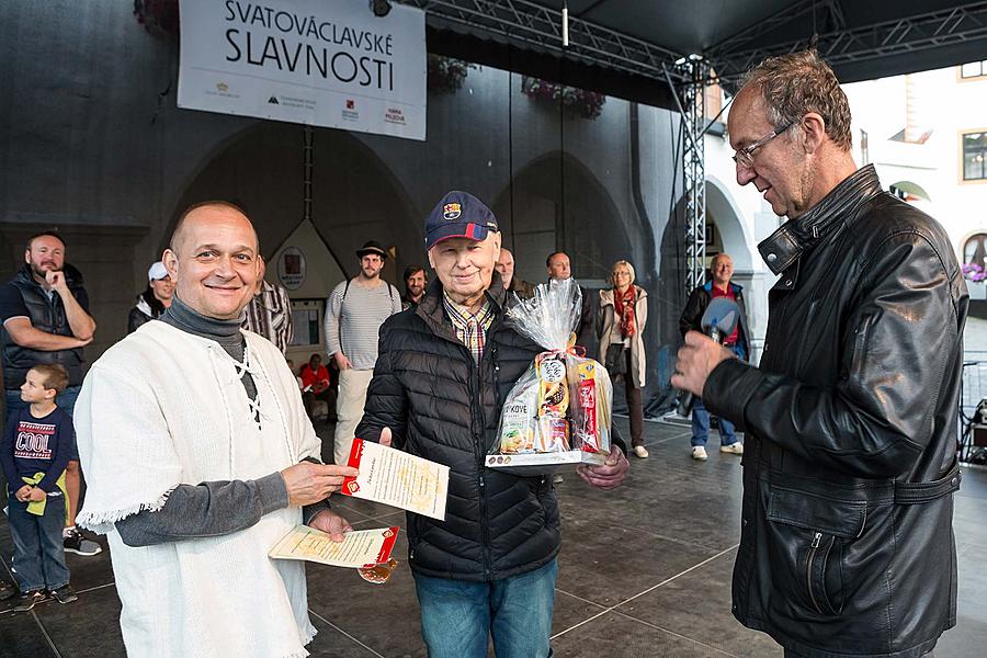 Svatováclavské slavnosti a Mezinárodní folklórní festival 2017 v Českém Krumlově, sobota 30. září 2017