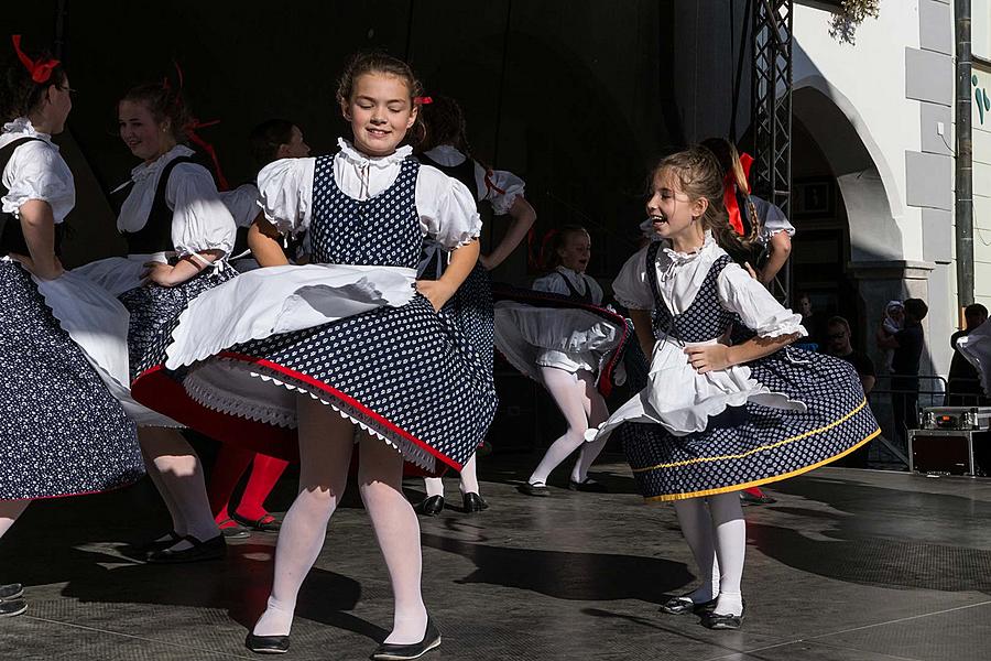 Svatováclavské slavnosti a Mezinárodní folklórní festival 2017 v Českém Krumlově, sobota 30. září 2017