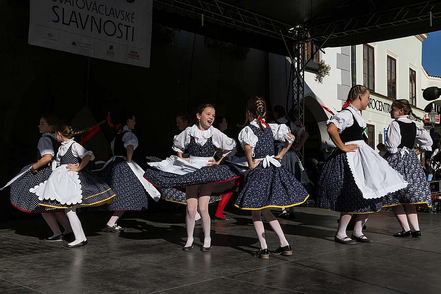 St.-Wenzels-Fest und Internationales Folklorefestival 2017 in Český Krumlov, Samstag 30. September 2017