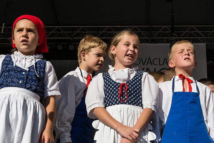 Svatováclavské slavnosti a Mezinárodní folklórní festival 2017 v Českém Krumlově, sobota 30. září 2017