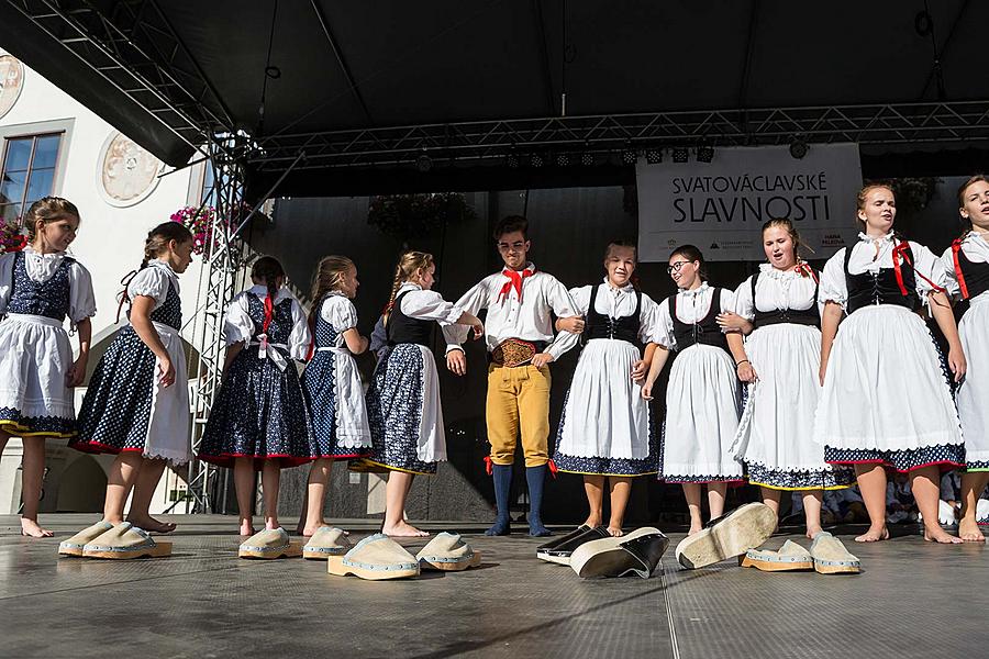 St.-Wenzels-Fest und Internationales Folklorefestival 2017 in Český Krumlov, Samstag 30. September 2017