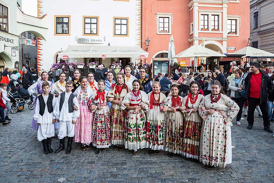 Svatováclavské slavnosti a Mezinárodní folklórní festival 2017 v Českém Krumlově, sobota 30. září 2017