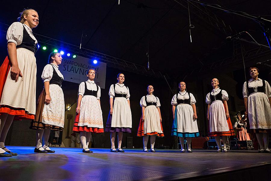 St.-Wenzels-Fest und Internationales Folklorefestival 2017 in Český Krumlov, Samstag 30. September 2017