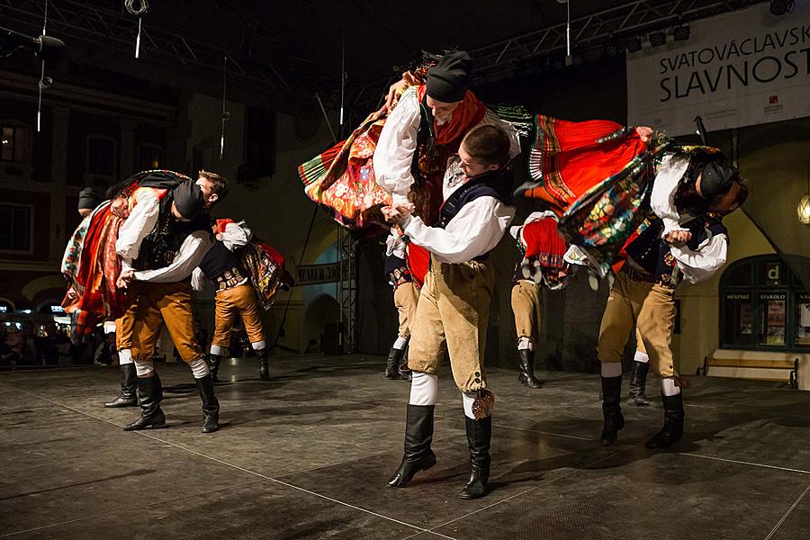 St.-Wenzels-Fest und Internationales Folklorefestival 2017 in Český Krumlov, Samstag 30. September 2017