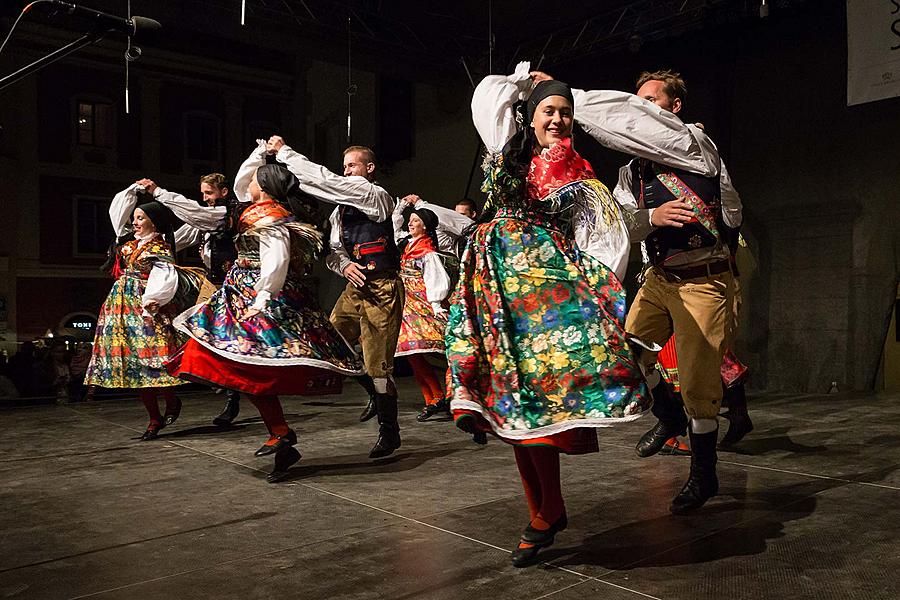 St.-Wenzels-Fest und Internationales Folklorefestival 2017 in Český Krumlov, Samstag 30. September 2017